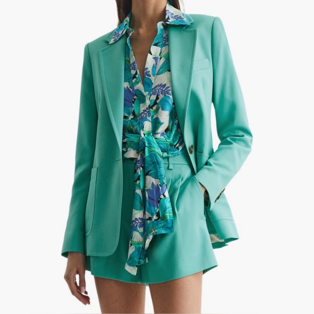 💚 REISS Ember Blazer – Spearmint – Size 6💚